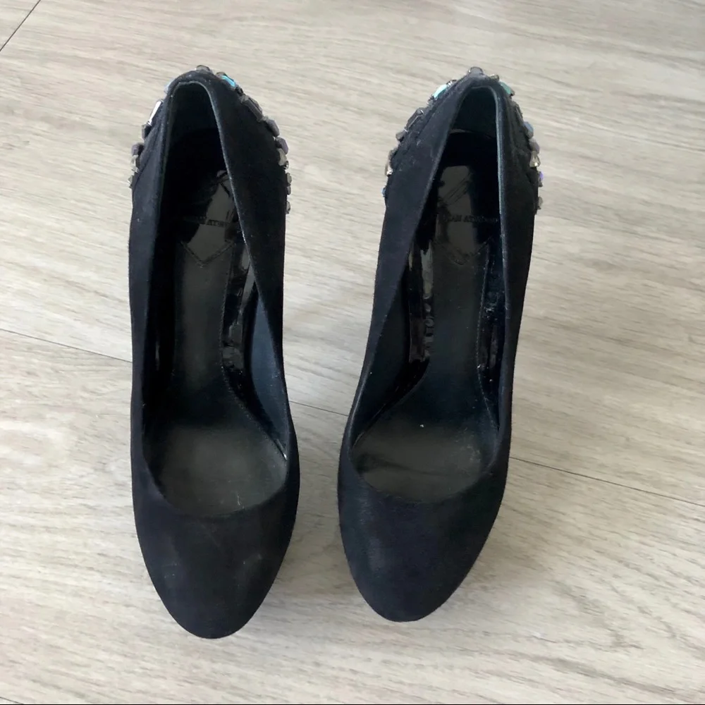 B Brian Atwood Ferranta jeweled pumps 6 - Picture 3 of 4